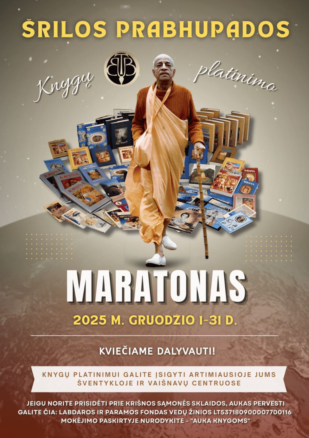 Srila Prabhupada's Book Distribution Marathon