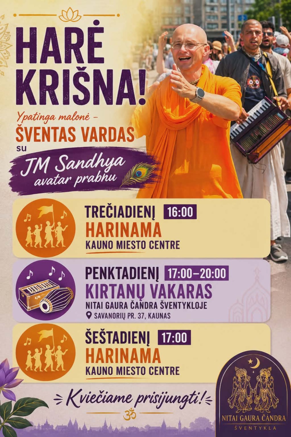 Programs with HG Sandhya Avatara Prabhu