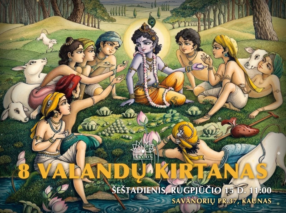8 val. Kirtanas!