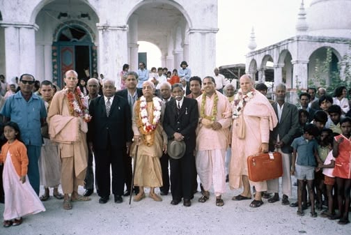 Srila Prabhupada in Mauritius